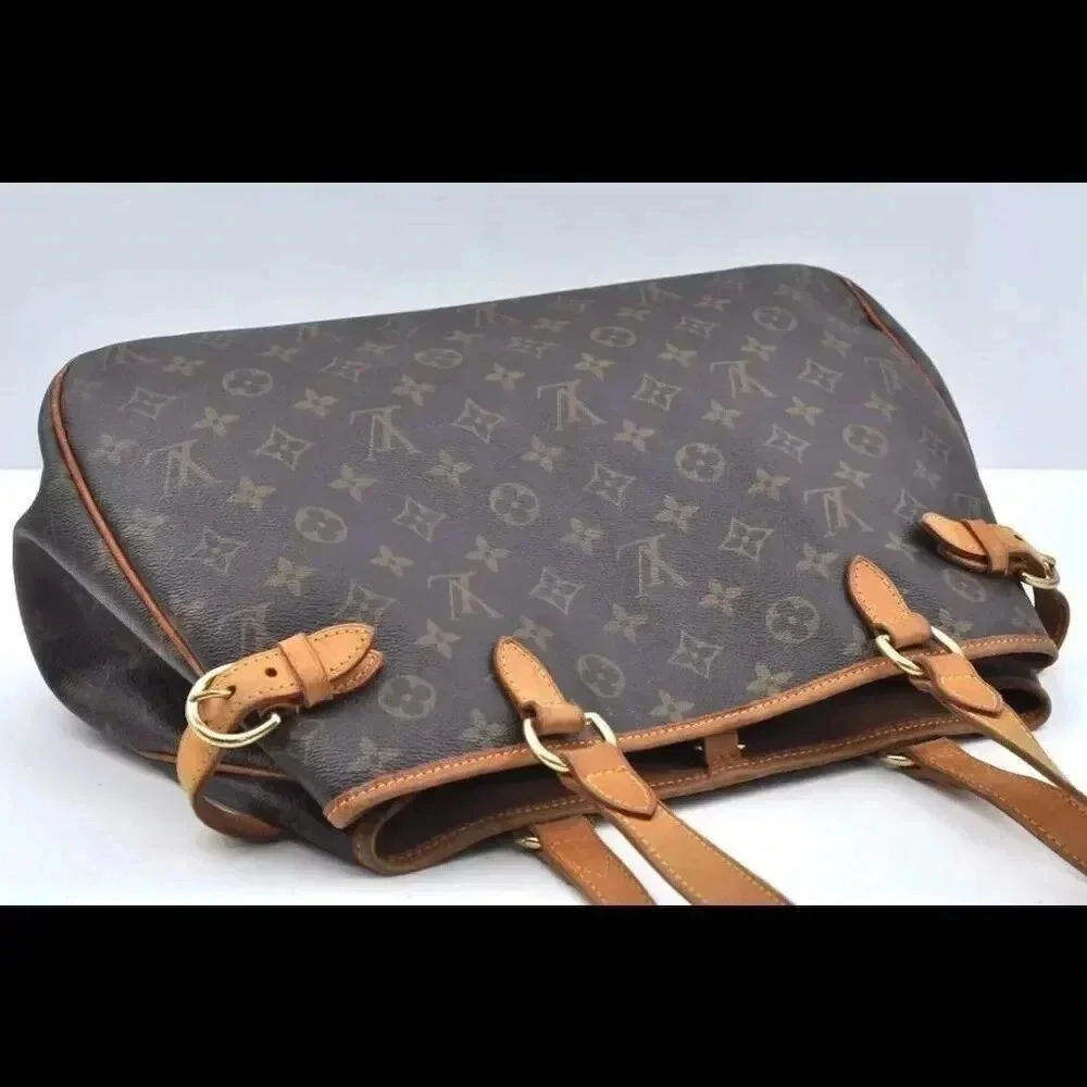 Louis Vuitton Monogram Batignolles Horizontal Shoulder Bag Brown/Tan - Picture 6 of 16